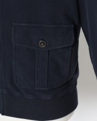 CIRCOLOコットンストレッチ スタンドカラー ブルゾンmb_09l