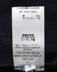 CIRCOLOコットンストレッチ スタンドカラー ブルゾンmb_19l