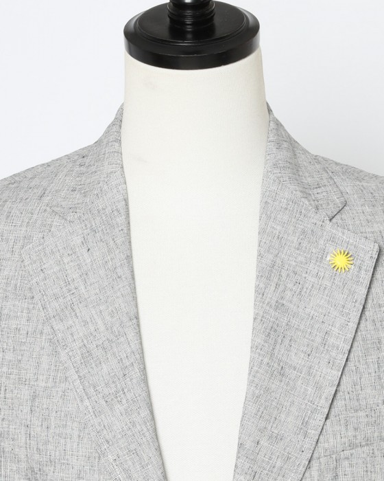 giannettoリネンコットン 2B シングル ジャケット【CORALLO/コラッロ 】05l