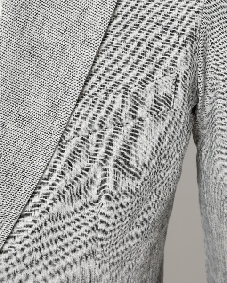 giannettoリネンコットン 2B シングル ジャケット【CORALLO/コラッロ 】09l