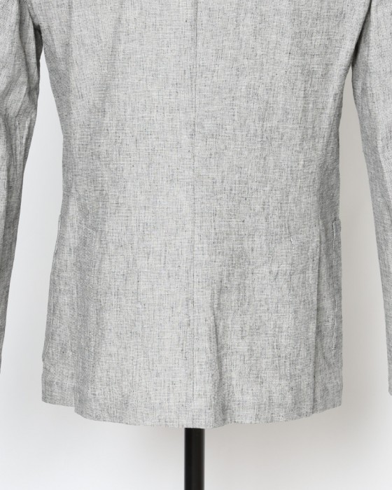 giannettoリネンコットン 2B シングル ジャケット【CORALLO/コラッロ 】13l