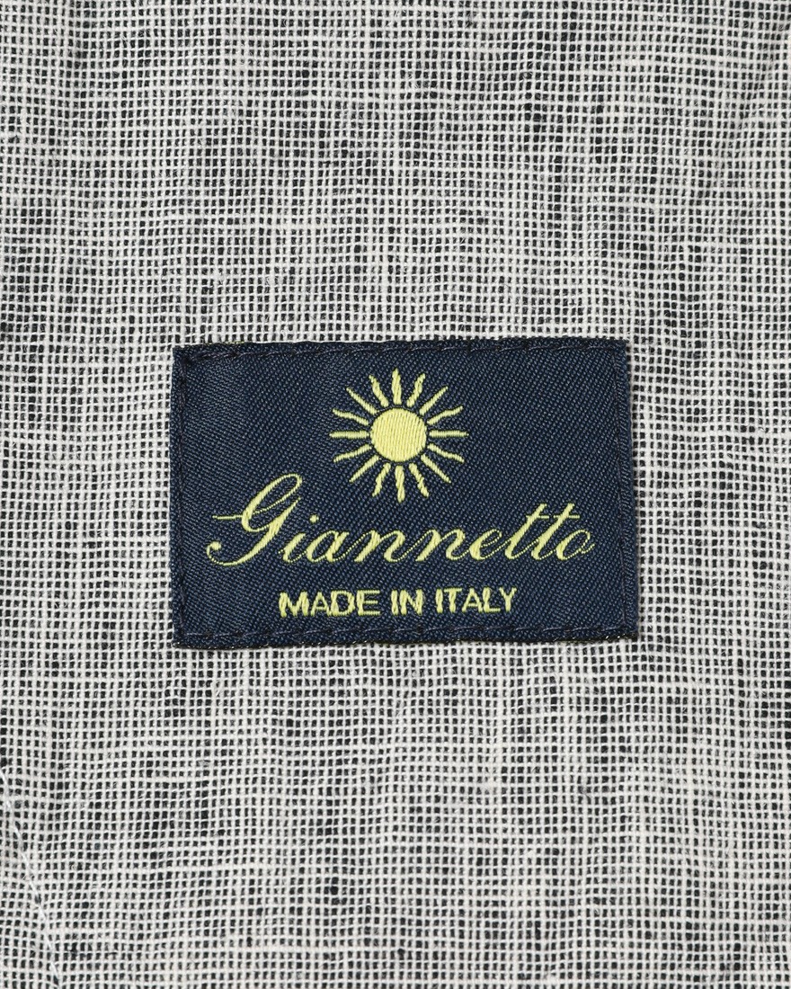 giannettoリネンコットン 2B シングル ジャケット【CORALLO/コラッロ 】19l