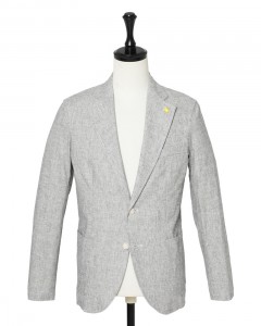 リネンコットン 2B シングル ジャケット【CORALLO/コラッロ 】