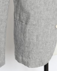 giannettoリネンコットン 2B シングル ジャケット【CORALLO/コラッロ 】mb_06l