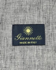 giannettoリネンコットン 2B シングル ジャケット【CORALLO/コラッロ 】mb_19l