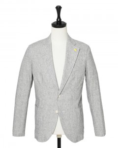 リネンコットン 2B シングル ジャケット【CORALLO/コラッロ 】