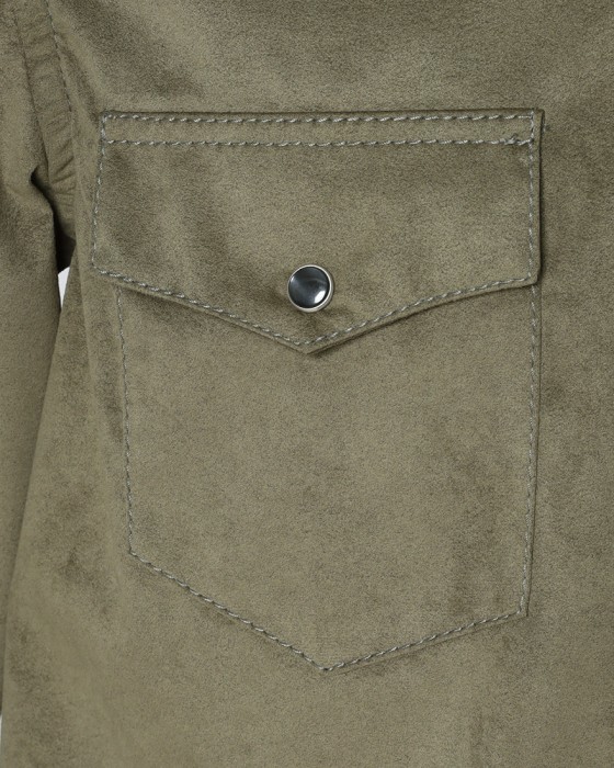 ASPESIALCANTARA® テクノスエード ウエスタンシャツ07l