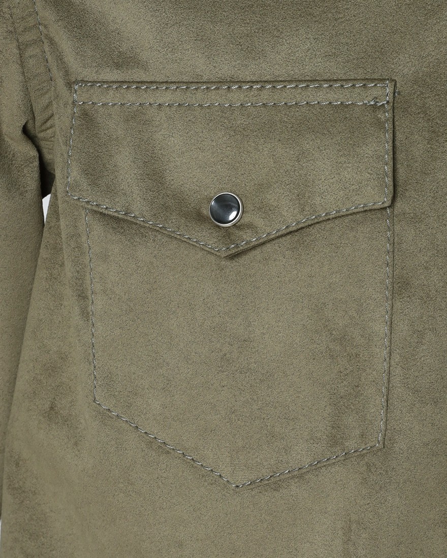 ASPESIALCANTARA® テクノスエード ウエスタンシャツ07l