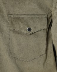 ASPESIALCANTARA® テクノスエード ウエスタンシャツmb_08l