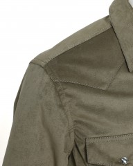 ASPESIALCANTARA® テクノスエード ウエスタンシャツmb_09l