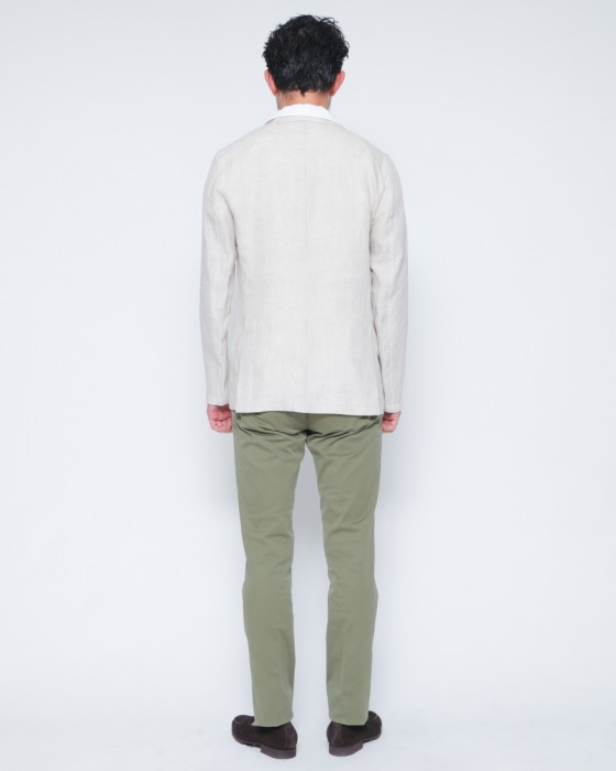 giannettoリネン 2B シングル ジャケット【CORALLO/コラッロ】03l