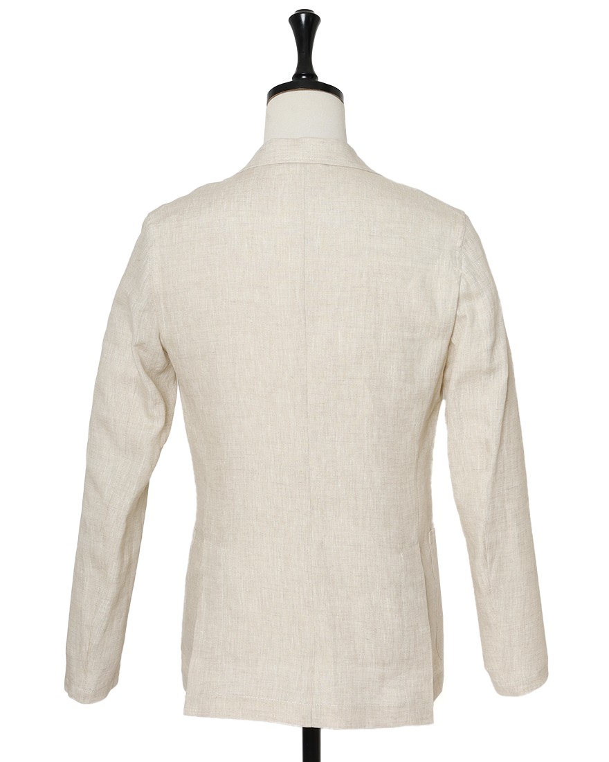 giannettoリネン 2B シングルジャケット【CORALLO】04l