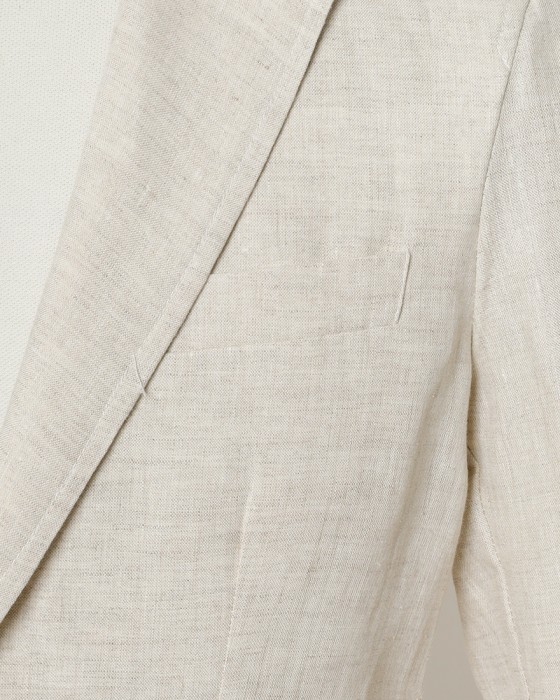 giannettoリネン 2B シングルジャケット【CORALLO】07l