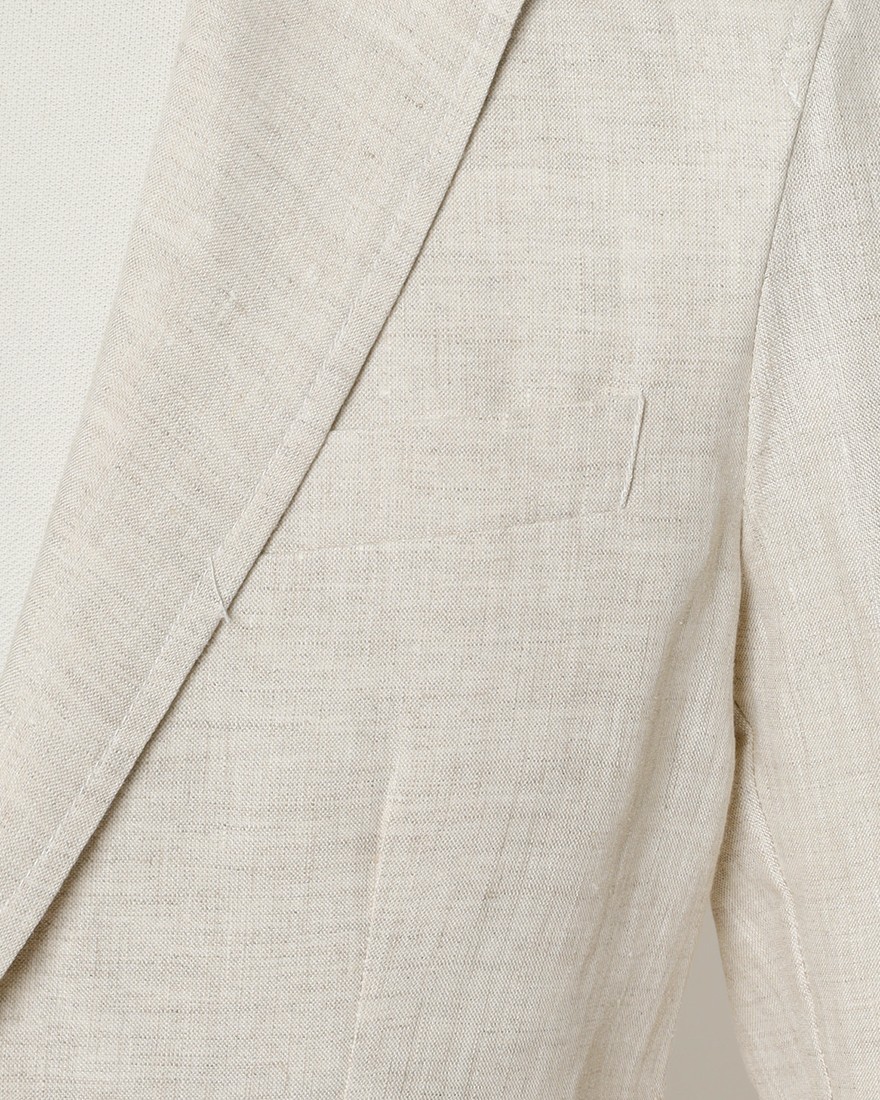 giannettoリネン 2B シングルジャケット【CORALLO】07l