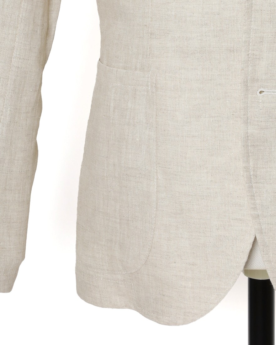 giannettoリネン 2B シングルジャケット【CORALLO】09l