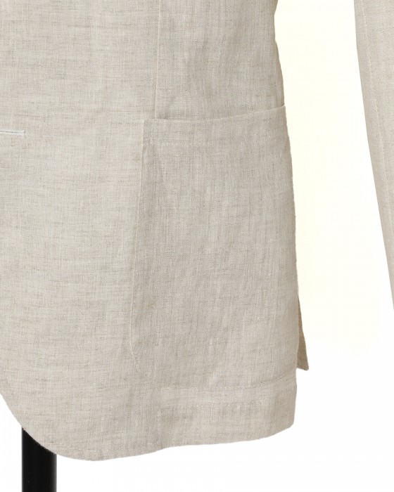 giannettoリネン 2B シングルジャケット【CORALLO】10l