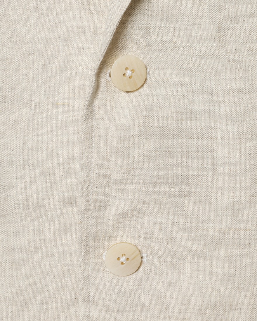 giannettoリネン 2B シングルジャケット【CORALLO】11l