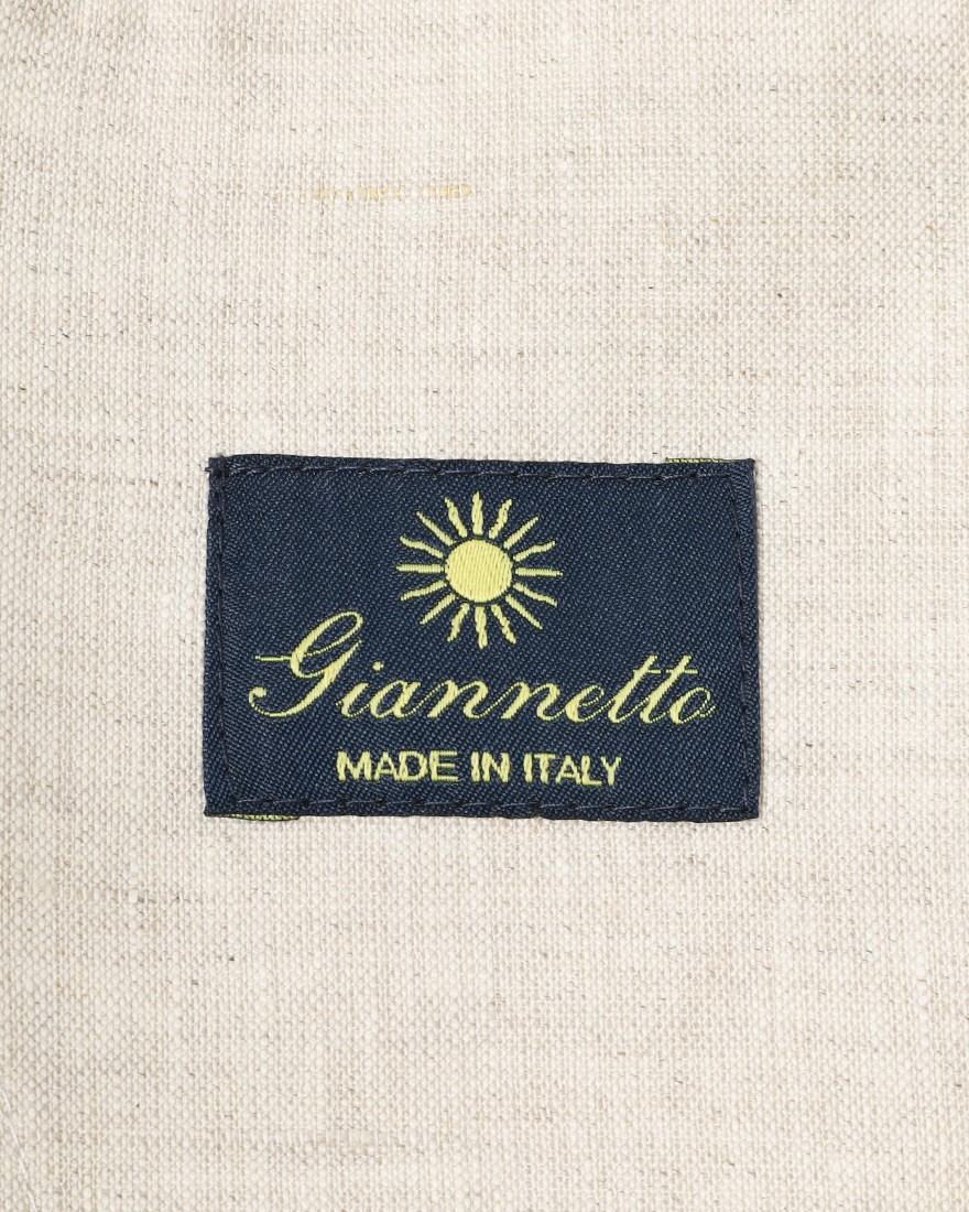 giannettoリネン 2B シングルジャケット【CORALLO】19l