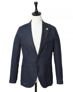 リネン 2B シングル ジャケット【CORALLO/コラッロ】