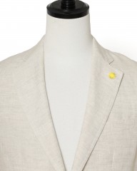 giannettoリネン 2B シングルジャケット【CORALLO】mb_05l