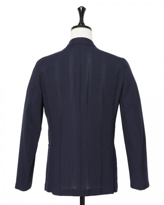 giannettoコットンシアサッカー 2B シングル ジャケット【CORALLO/コラッロ 】04l