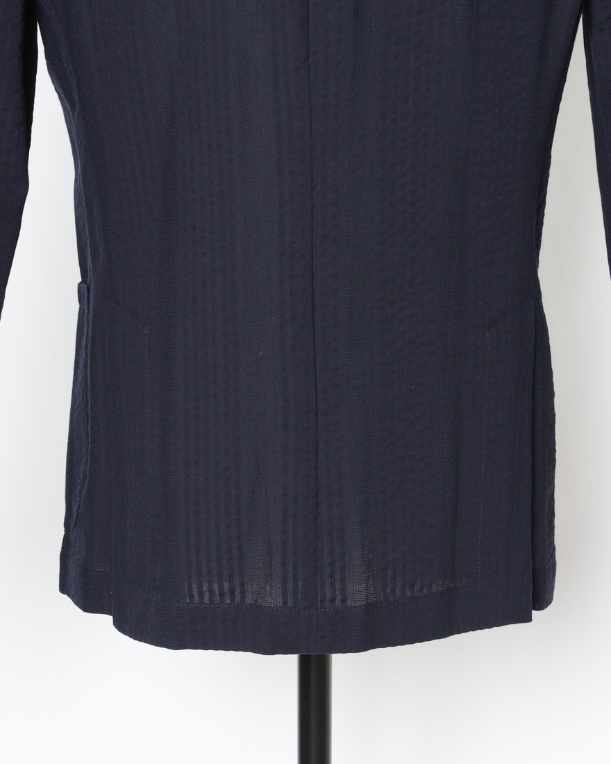 giannettoコットンシアサッカー 2B シングル ジャケット【CORALLO/コラッロ 】13l