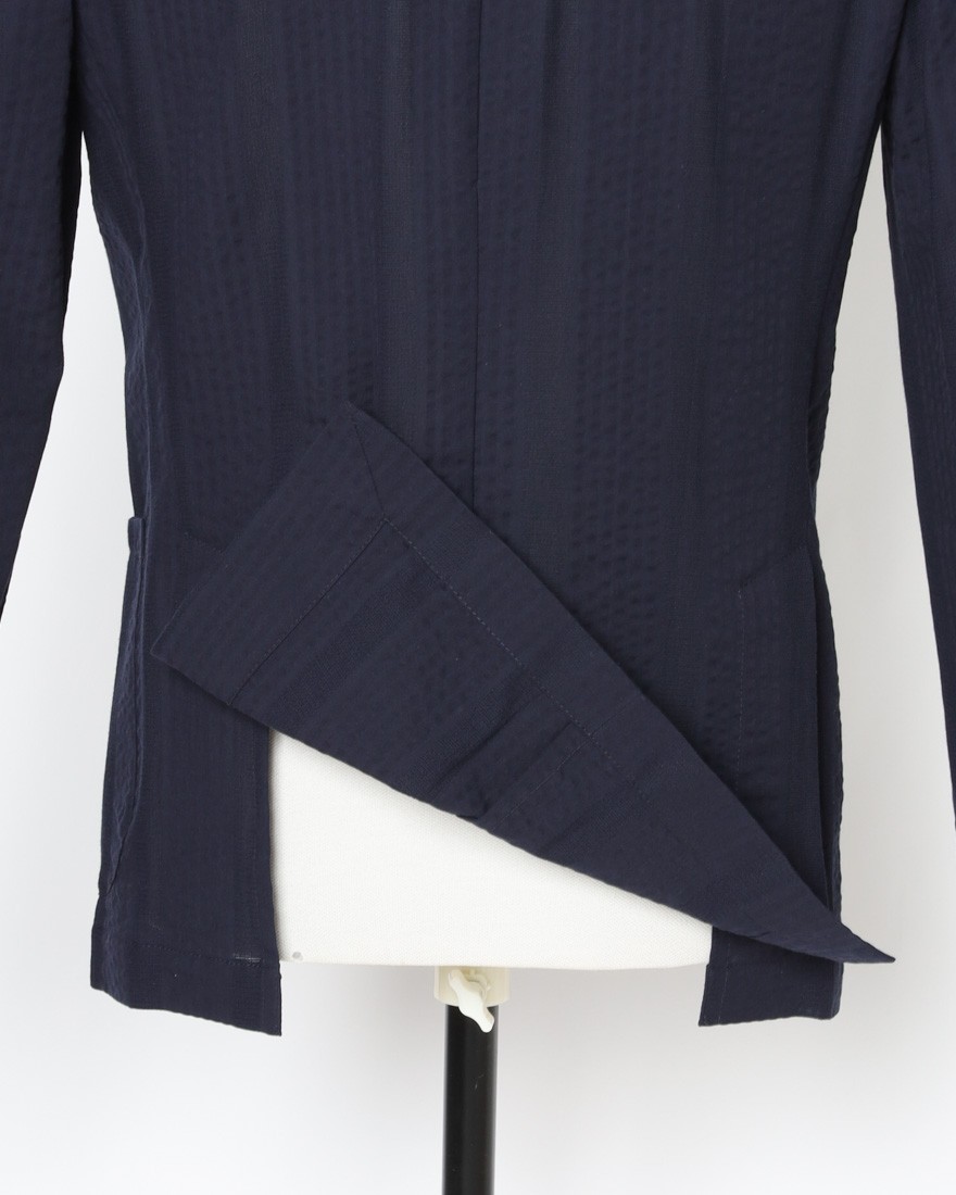 giannettoコットンシアサッカー 2B シングル ジャケット【CORALLO/コラッロ 】14l