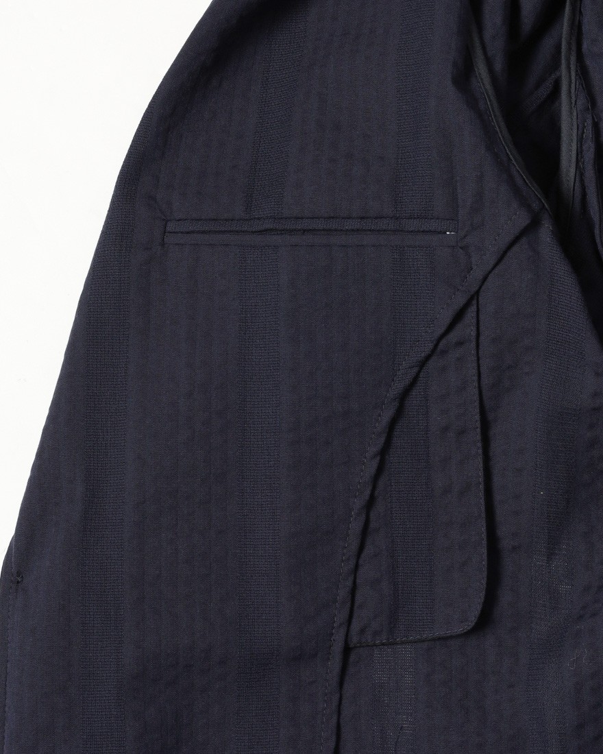 giannettoコットンシアサッカー 2B シングル ジャケット【CORALLO/コラッロ 】17l