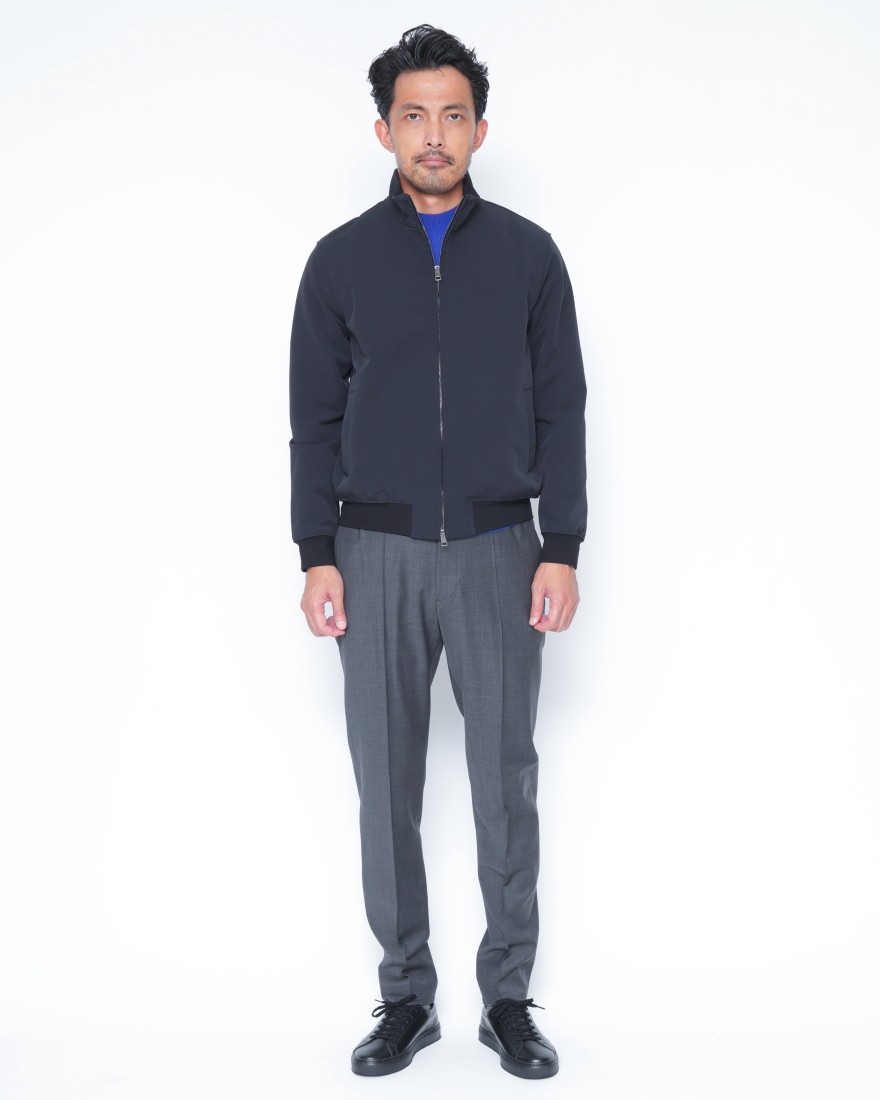 giabsarchivioテクノバックジャージースタンドカラーブルゾン【PUCCINO/プッチーノ】01l