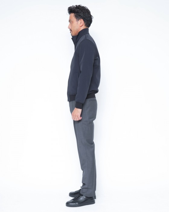 giabsarchivioテクノバックジャージースタンドカラーブルゾン【PUCCINO/プッチーノ】02l