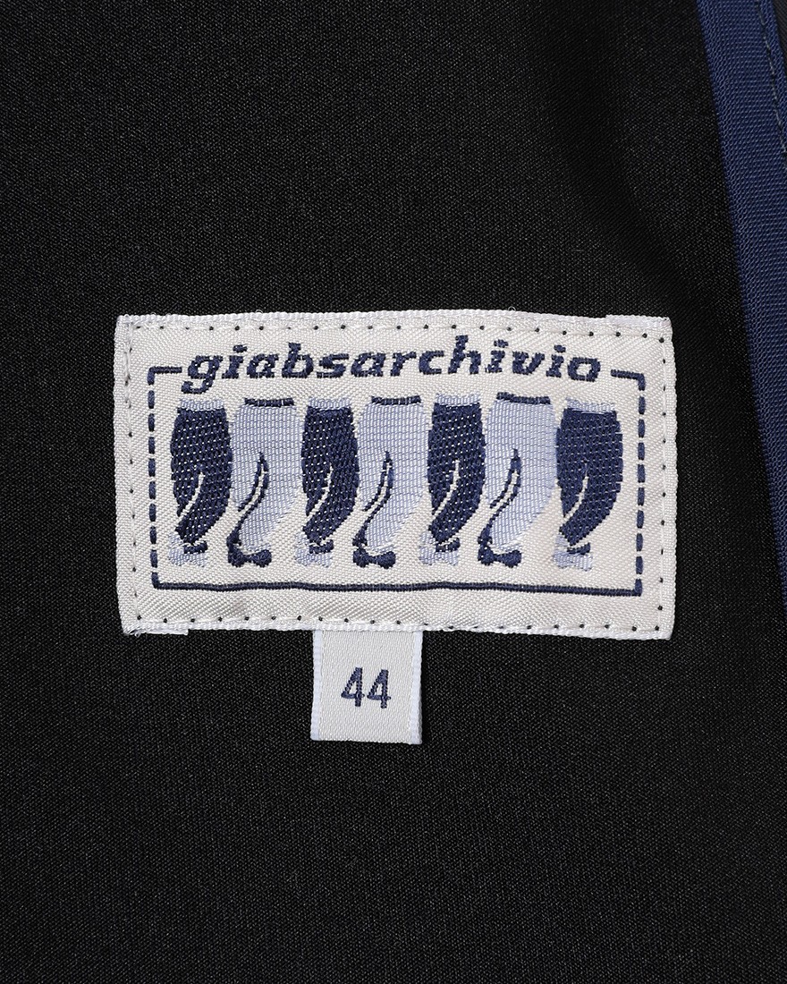 giabsarchivioテクノバックジャージースタンドカラーブルゾン【PUCCINO/プッチーノ】13l