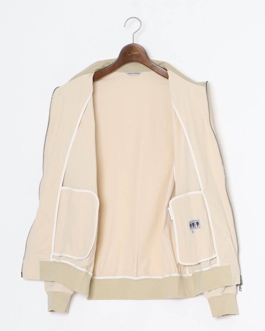 giabsarchivioナイロンストレッチ スタンドカラー ブルゾン【PUCCINO/プッチーノ】12l