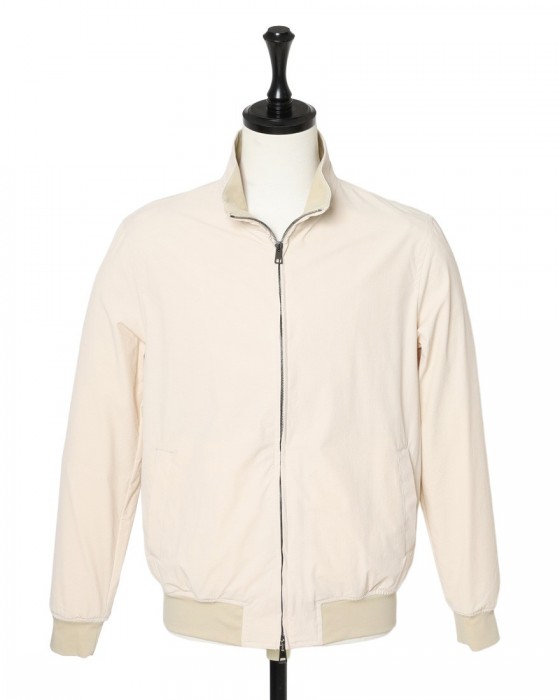 giabsarchivioナイロンストレッチ スタンドカラー ブルゾン【PUCCINO/プッチーノ】ma