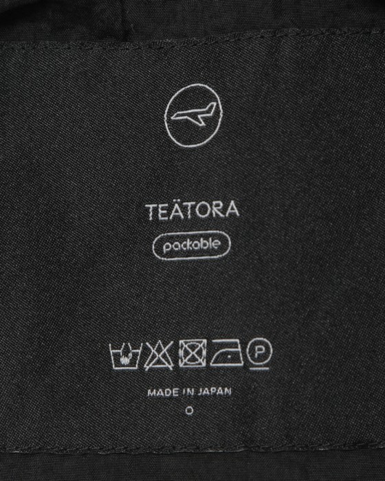 TEATORAパッカブルナイロンジャケット【DEVICE JKT PLUS packable】12l