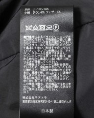 TEATORAスタンドカラー ショート ダウン ブルゾン【MUTE SCOPE S/L  EVA】mb_19l