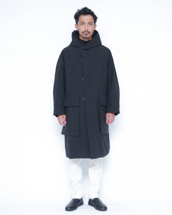 TEATORA撥水中綿 フーデッドロングコート【DATA DOME  BR-PLUS】01l