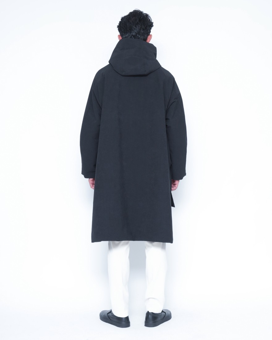 TEATORA撥水中綿 フーデッドロングコート【DATA DOME  BR-PLUS】03l