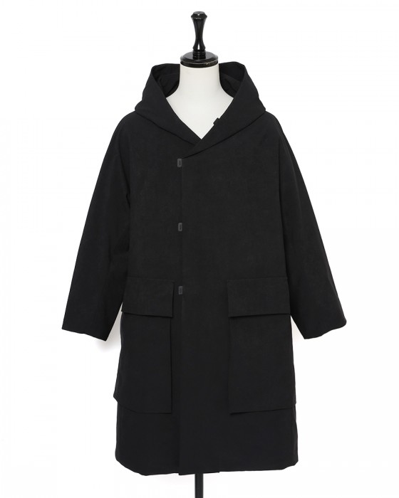 TEATORA撥水中綿 フーデッドロングコート【DATA DOME  BR-PLUS】c0