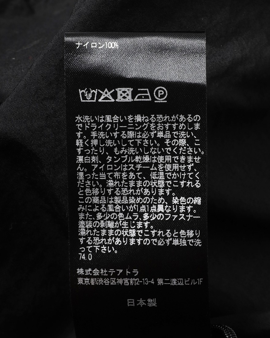 TEATORAナイロン パッカブル ブルゾン【SOUVENIR SNIPER P】27l