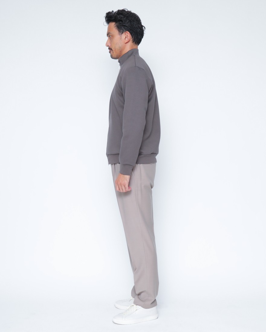 three dotsカードボード ジップアップ ブルゾン02l