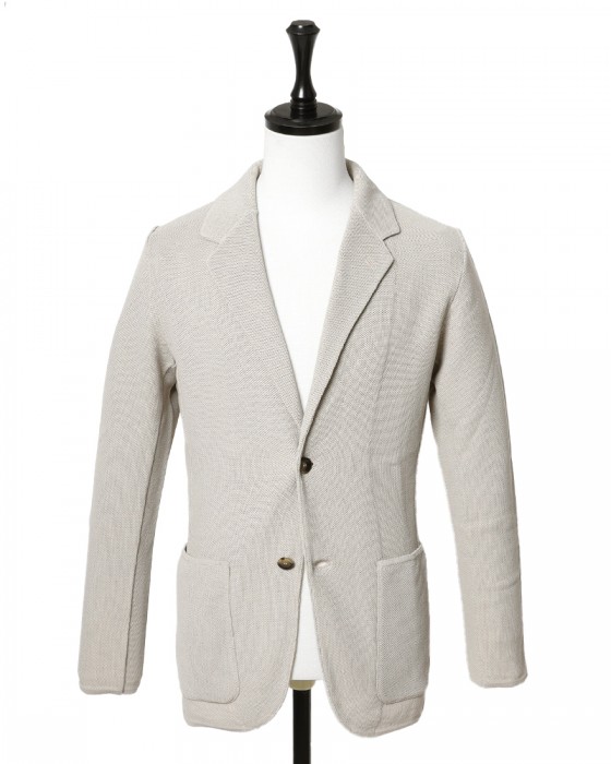 Finjackシングルニットジャケットma