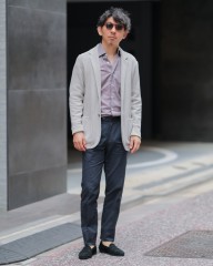 Finjackシングルニットジャケットmb_ma
