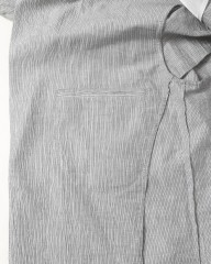 Finjack楊柳リネンコットンストライプ2B ジャケットmb_16l