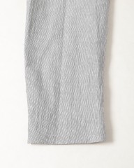 Finjack楊柳リネンコットンストライプ2B ジャケットmb_20l