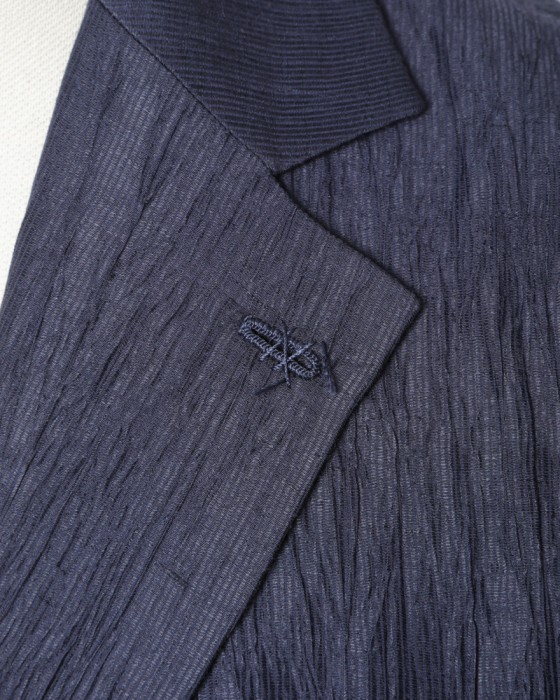 Finjack楊柳リネンコットン2B ジャケット09l