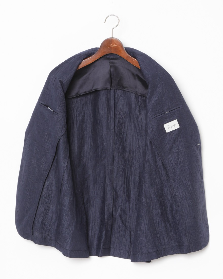 Finjack楊柳リネンコットン2B ジャケット14l