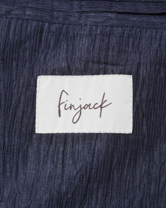 Finjack楊柳リネンコットン2B ジャケット18l