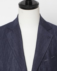 Finjack楊柳リネンコットン2B ジャケットmb_05l