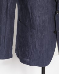 Finjack楊柳リネンコットン2B ジャケットmb_06l