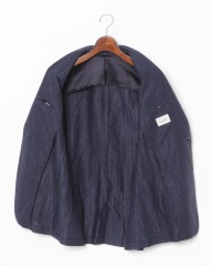 Finjack楊柳リネンコットン2B ジャケットmb_14l